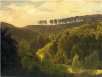 Bierstadt, Albert - Sunrise over Forest and Grove